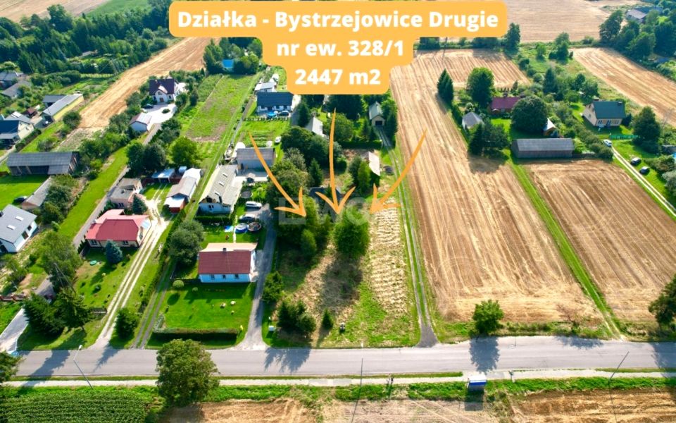 Działka Bystrzejowice Drugie