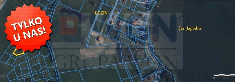 Działka budowlana Kozin