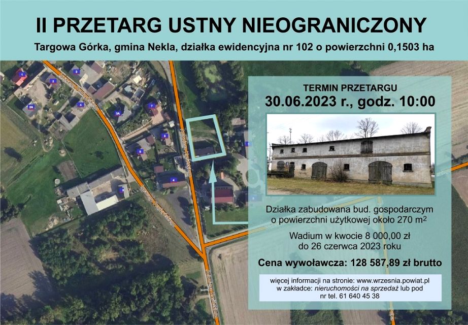 Działka budowlana Targowa Górka