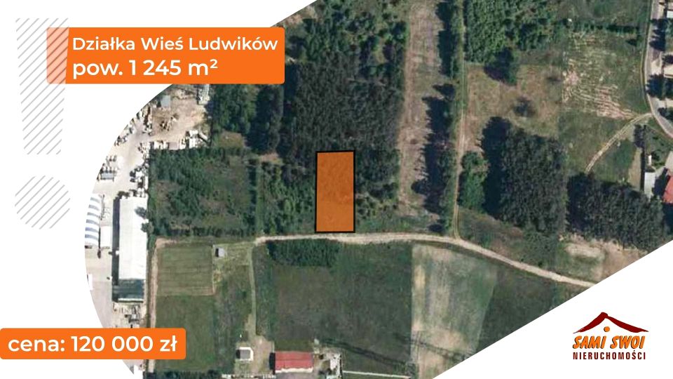 Działka budowlana Ludwików