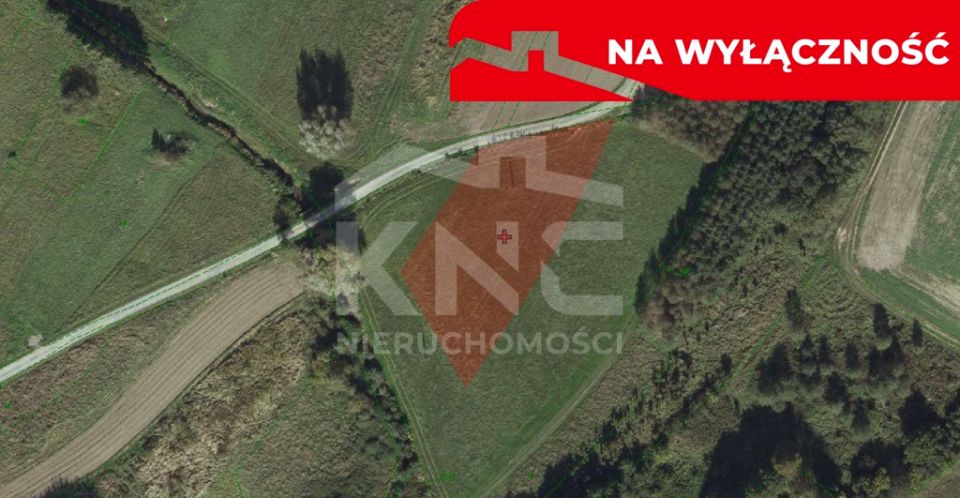 Działka rolna Zgłobień
