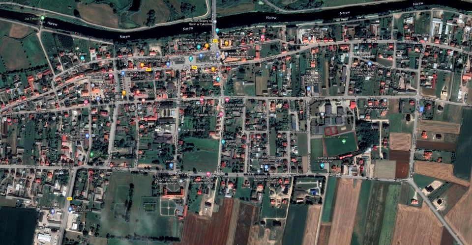 Działka usługowa Tykocin
