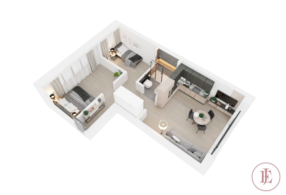 Mieszkanie blok mieszkalny Łódź