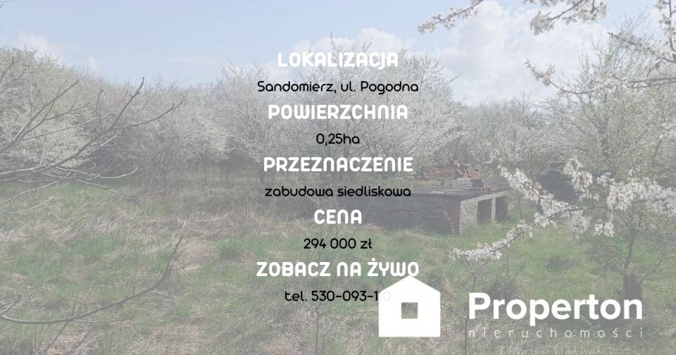 Działka siedliskowa Sandomierz sprzedam