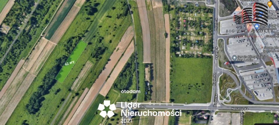 Działka usługowa Lublin