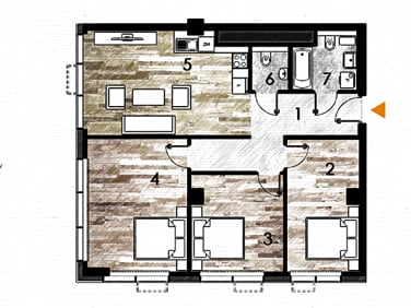 Mieszkanie apartamentowiec Rzeszów