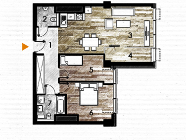 Mieszkanie apartamentowiec Rzeszów