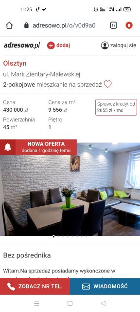 Mieszkanie Olsztyn