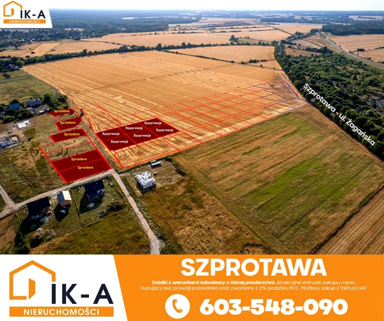Działka Szprotawa