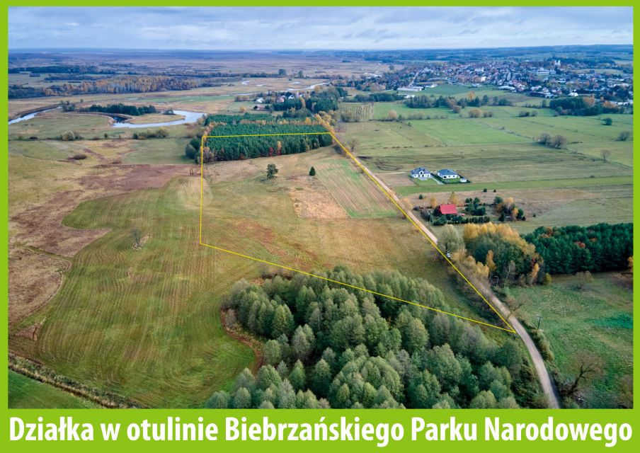 Działka inwestycyjna Szafranki