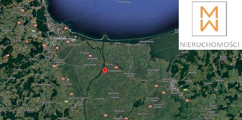 Działka budowlana Ostaszewo