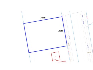 Działka budowlana Gwoździce