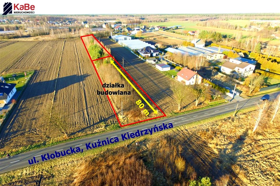 Działka budowlano-rolna Kuźnica Kiedrzyńska