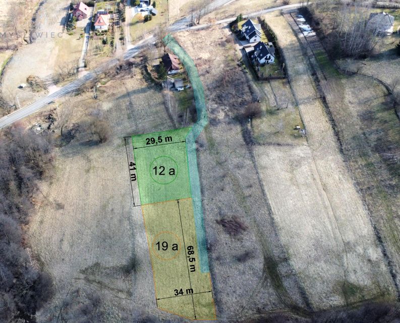 Działka budowlana Wrząsowice sprzedam