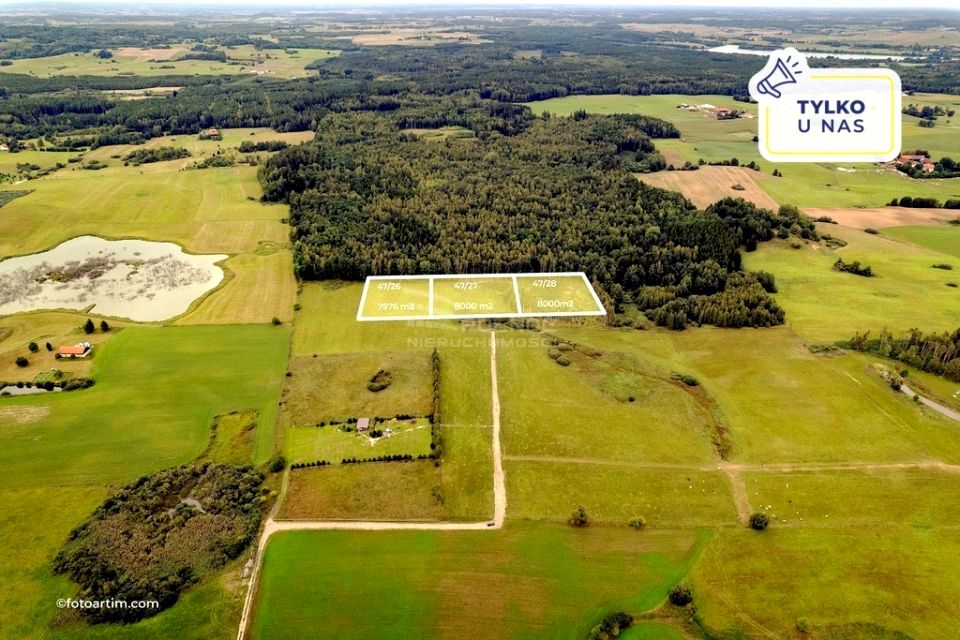 Działka usługowa Blanki
