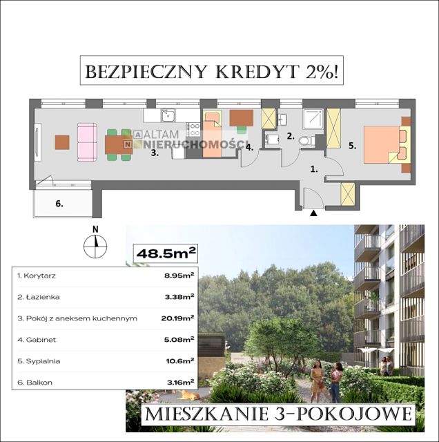 Mieszkanie Kraków