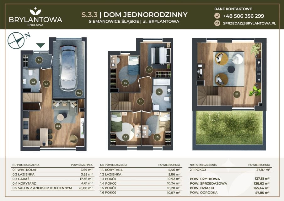 Nowy dom Bytków, ul. Brylantowa