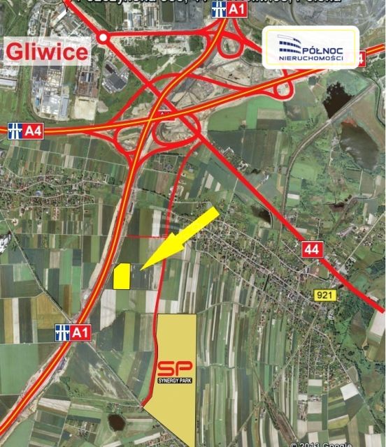 Działka inwestycyjna Gliwice
