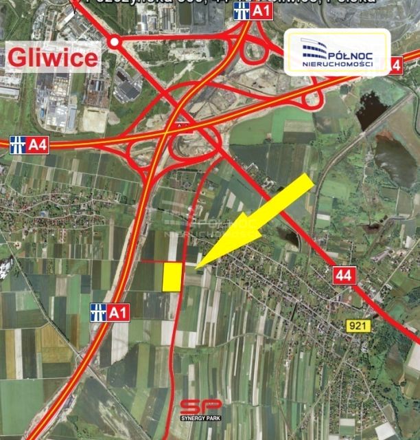 Działka inwestycyjna Gliwice