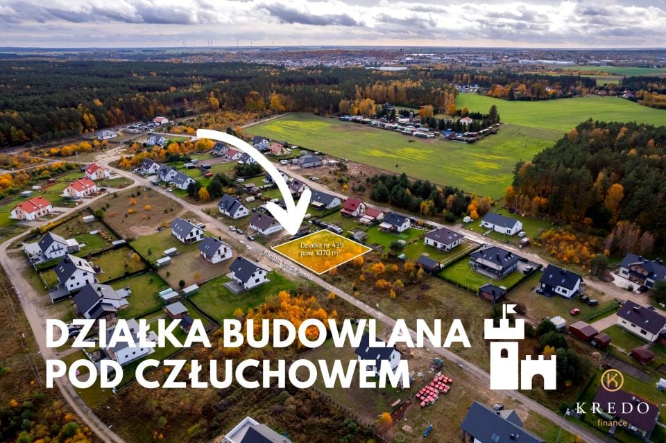Działka budowlana Kiełpin