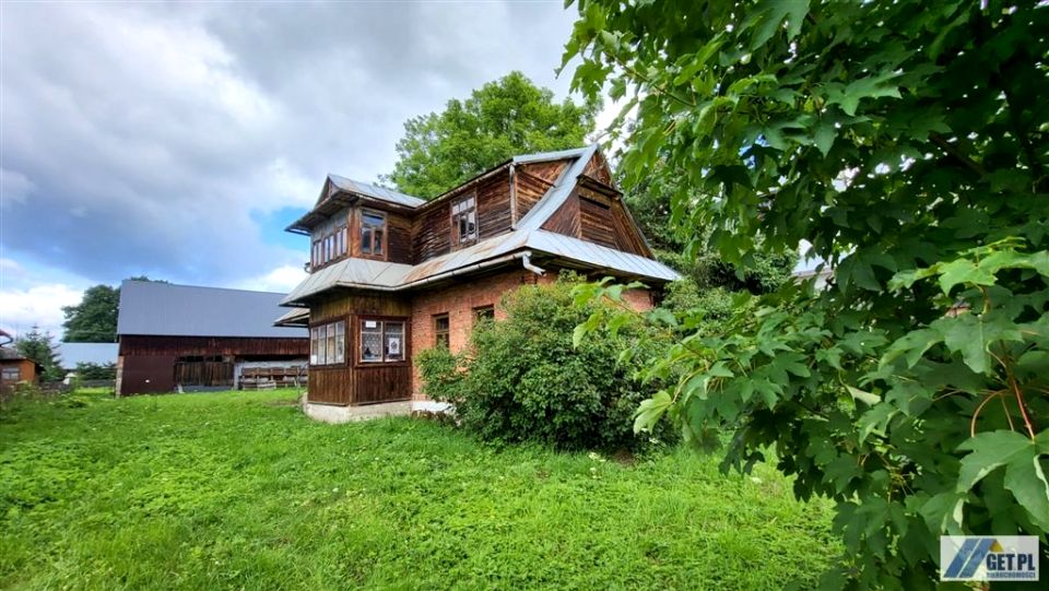 Zabudowana działka Czarny Dunajec