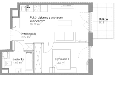 Mieszkanie Kraków