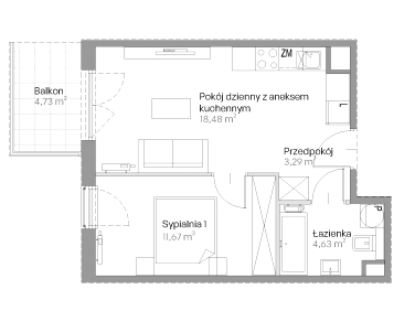 Mieszkanie Kraków
