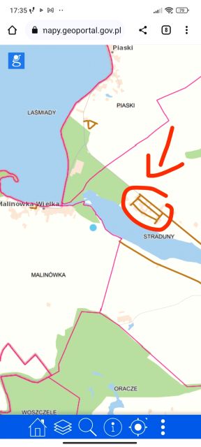 Działka budowlana Straduny