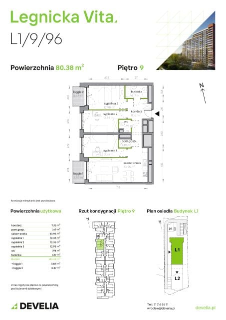 Mieszkanie Popowice Południowe, ul. Legnicka 52A