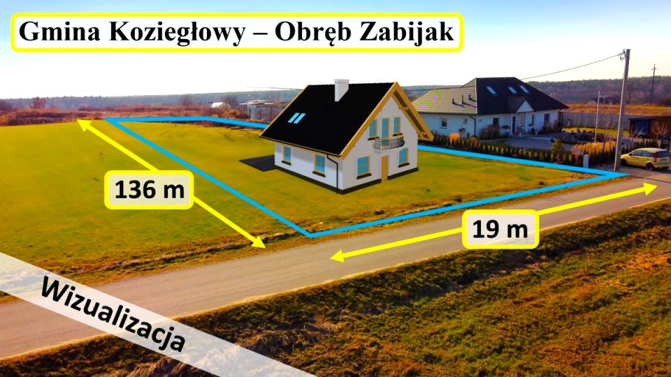 Działka budowlana Zabijak