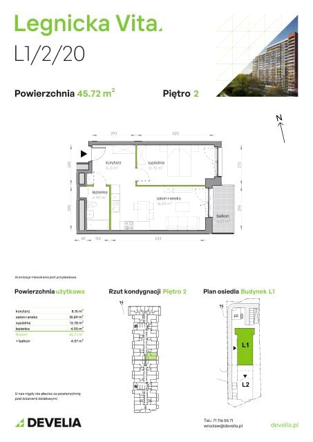 Mieszkanie Popowice Południowe, ul. Legnicka 52A