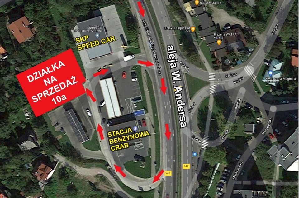 Działka inwestycyjna Bielsko-Biała