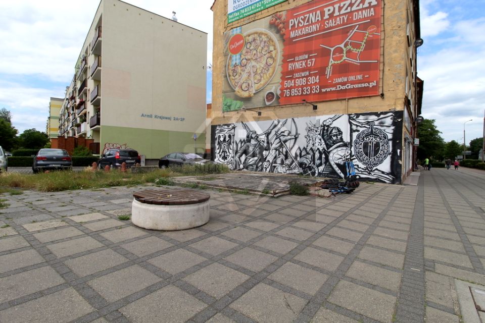 Działka inwestycyjna Głogów