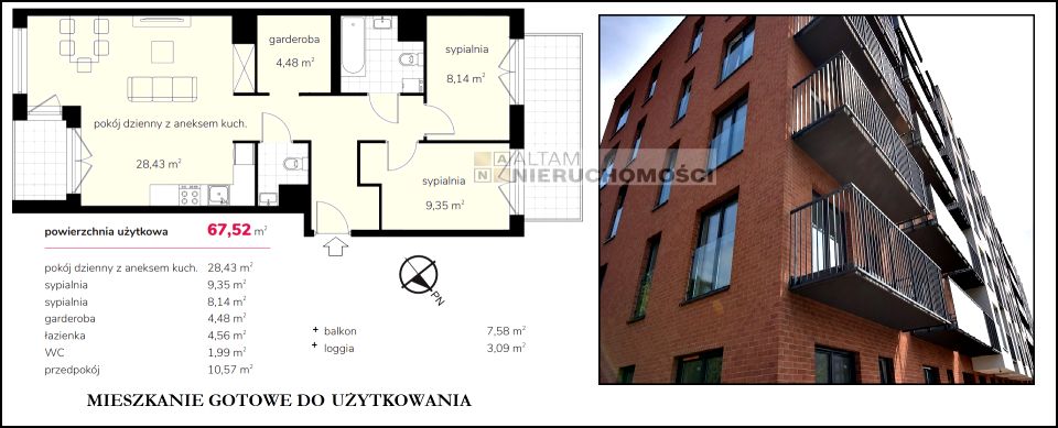 Mieszkanie blok mieszkalny Kraków
