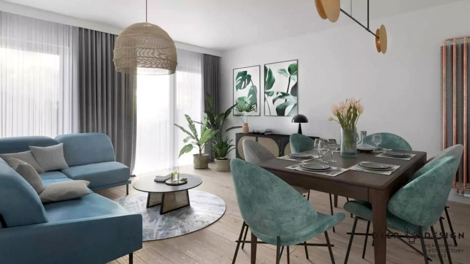 Mieszkanie przy lesie