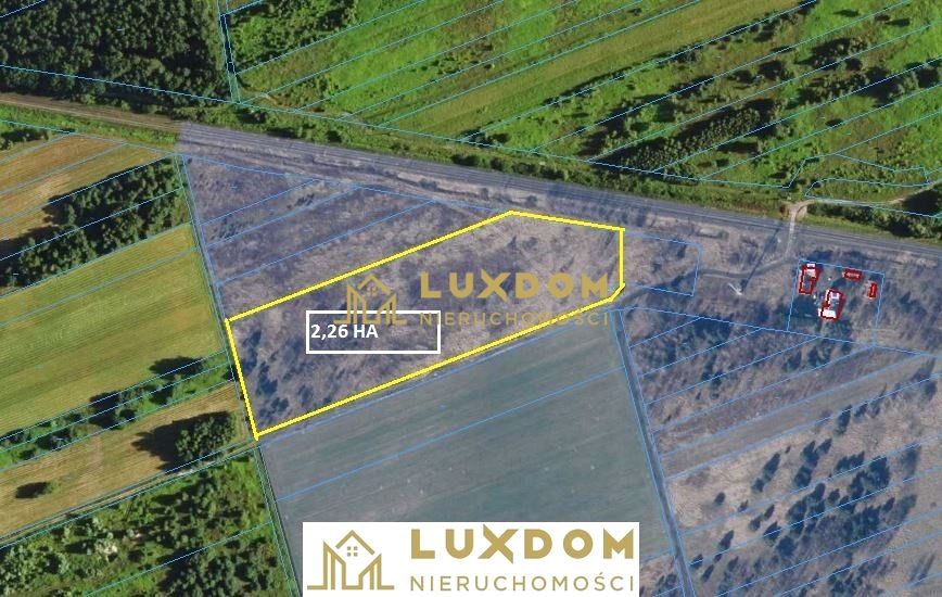 Działka rolna Sobienie-Jeziory