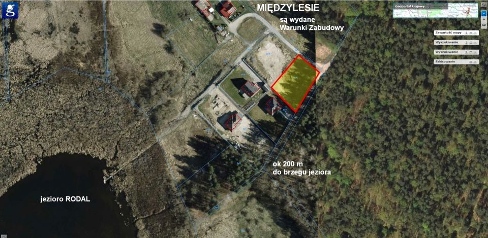 Działka rekreacyjna Ostróda