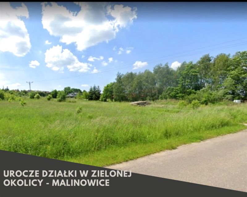 Działka budowlana Malinowice