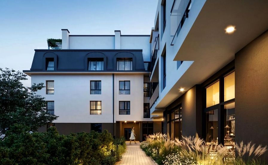 Mieszkanie apartamentowiec nad jeziorem