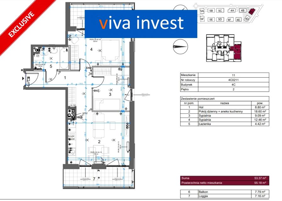 Mieszkanie apartamentowiec sprzedaż
