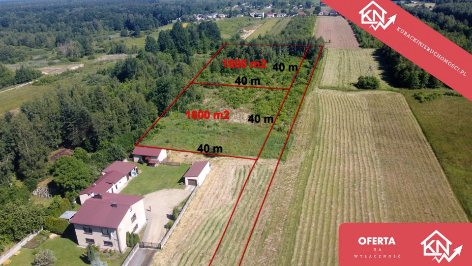 Działka budowlano-rolna Konradów