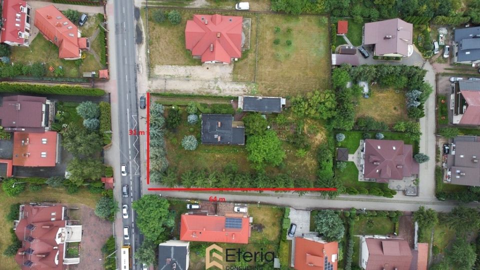 Ogrodzona działka sprzedam