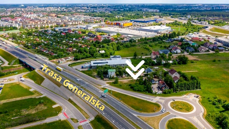 Działka usługowa Porosły sprzedam