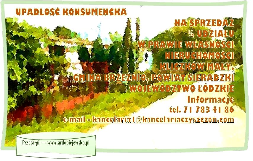 Działka budowlana Kliczków Mały
