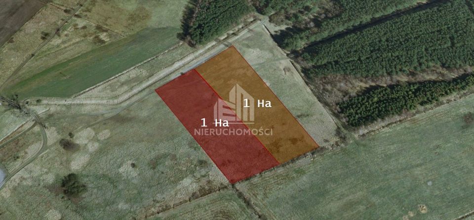 Działka inwestycyjna Lubczyna