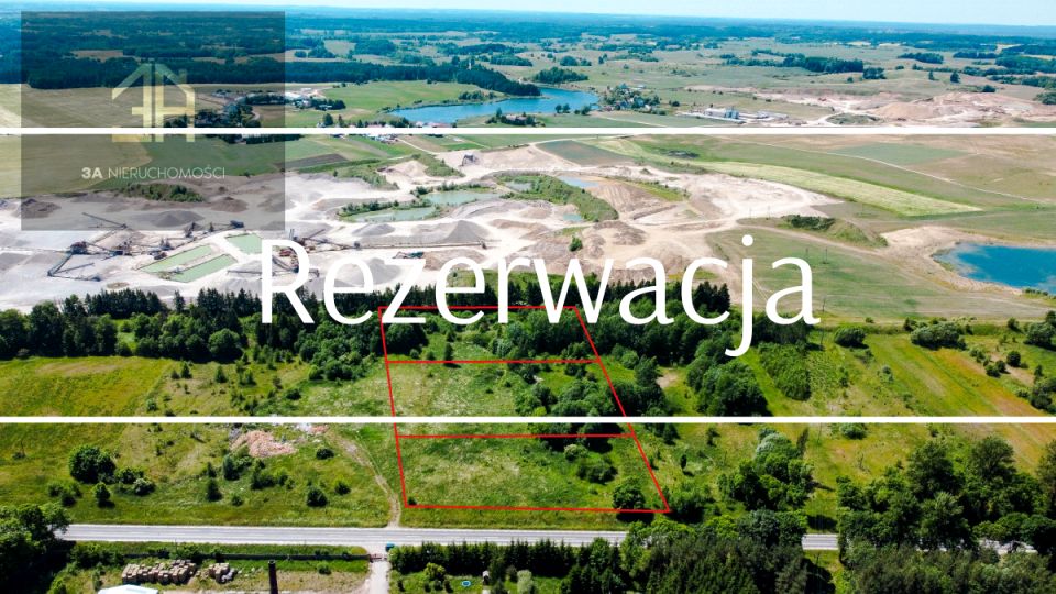 Działka inwestycyjna Golubki