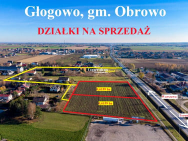 Działka inwestycyjna Głogowo