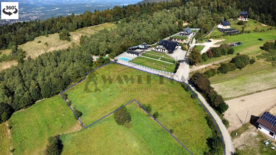 Działka usługowa Pcim