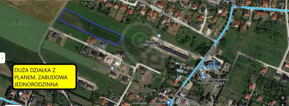 Działka rolna Żerniki Wrocławskie