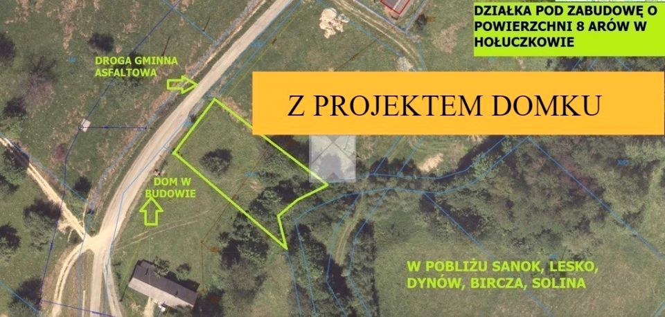 Działka budowlana Hołuczków